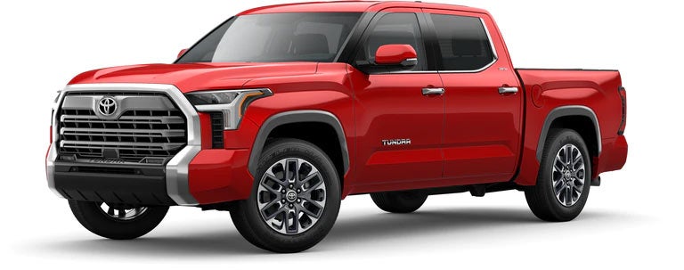 2022 Toyota Tundra Limited in Supersonic Red | Karl Malone Toyota of Ruston in Ruston LA